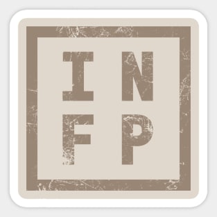 INFP Introvert Personality Type Sticker